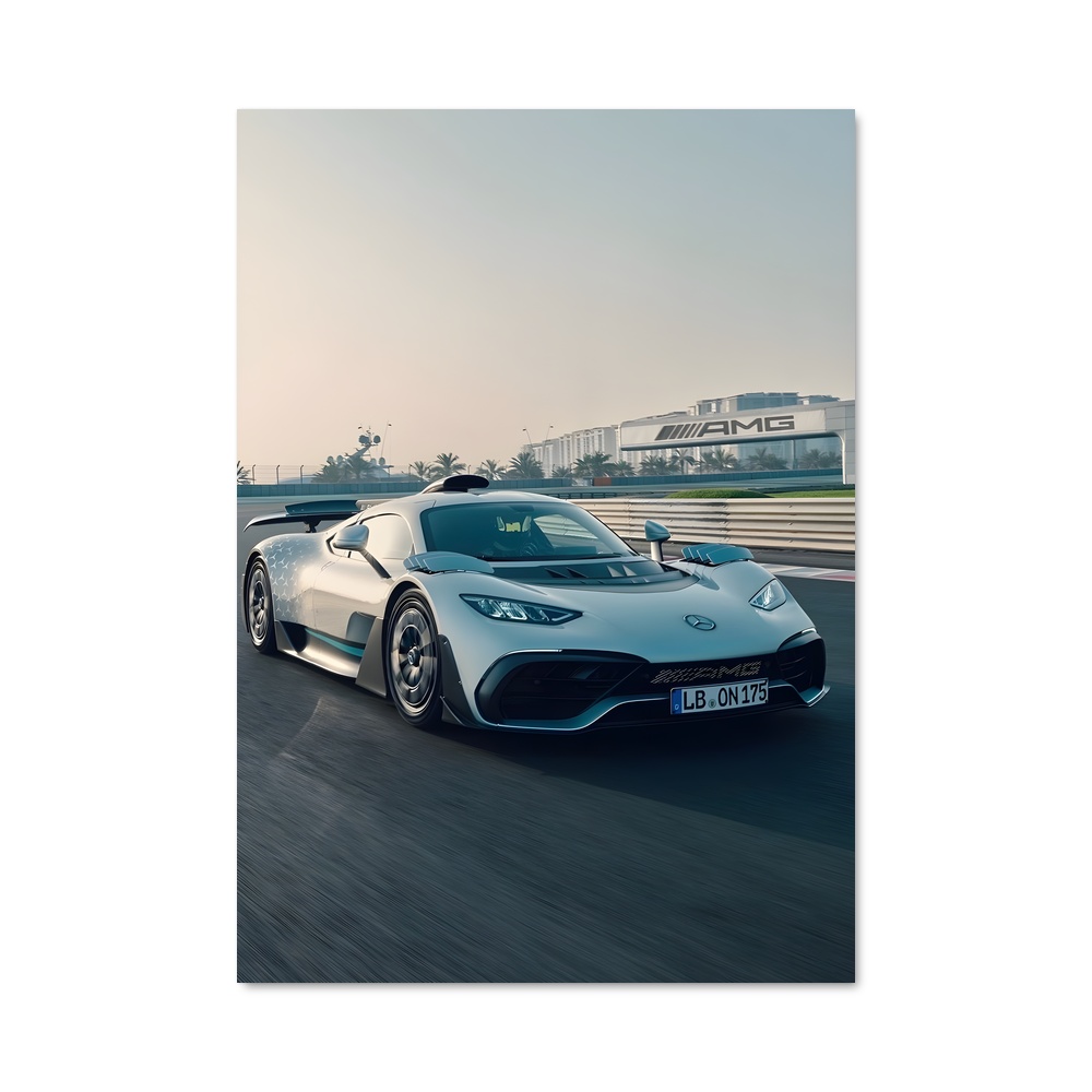 Poster Amg One Éclatant